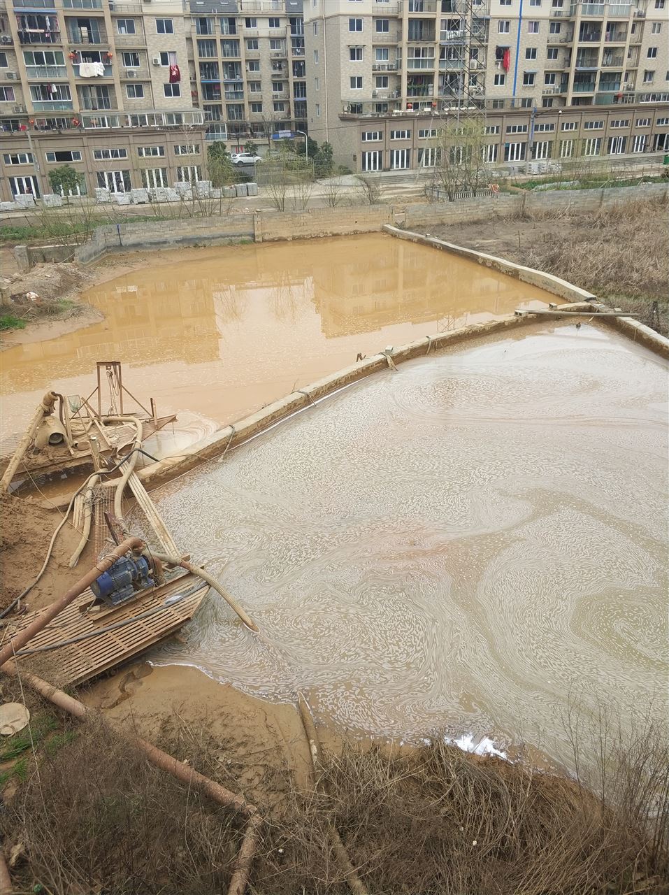 孟连沉淀池淤泥清理-厂区废水池淤泥清淤