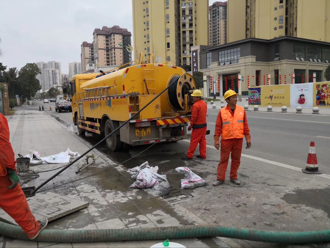 孟连排污管道清淤-管道清洗